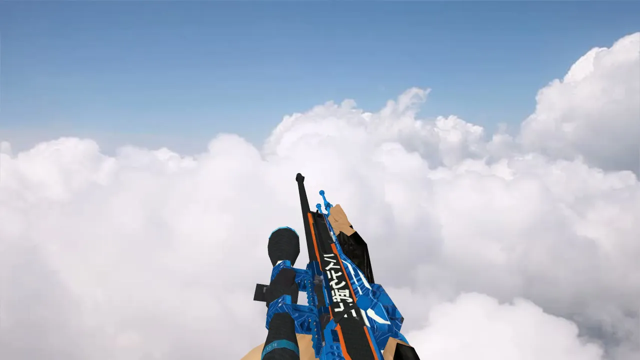 Модель AWP Ronin Evolved для CS 1.6 - Оружие с уникальным дизайном - скриншот 2