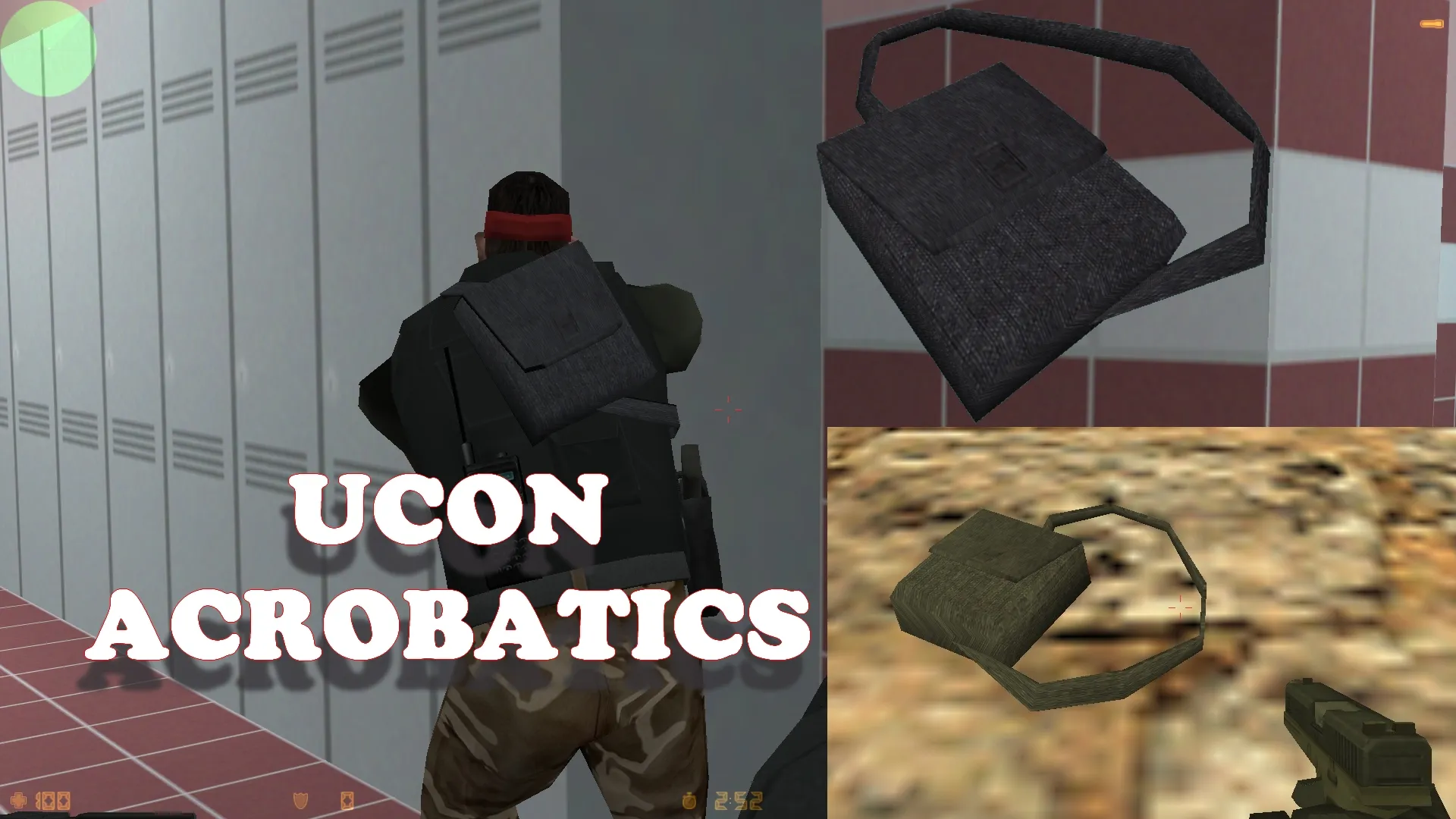 Модель «Modern Backpack» для CS 1.6: v_ p_ w_ модели, звуки, анимация осмотра, текстуры и настройка - скриншот 9