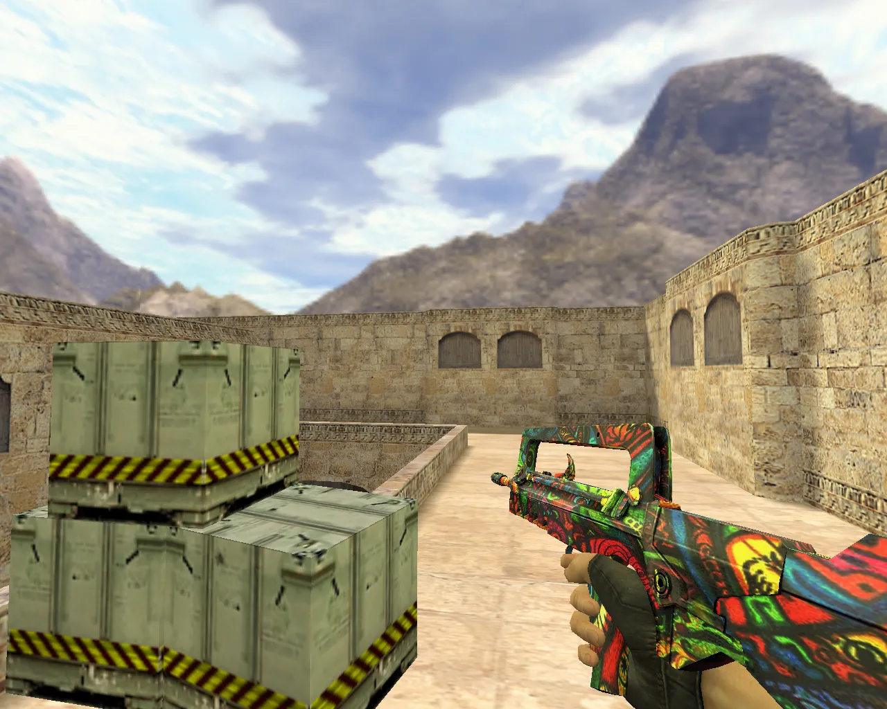 Модель «Famas Псих» для CS 1.6 - качество и уникальность — скриншот 1