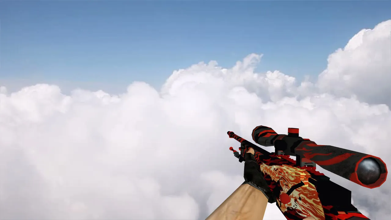 Пак моделей оружия «Howl Weapon Pack» для CS 1.6: v_ p_ w_ модели, звуки, анимация осмотра, текстуры и качество - скриншот 2