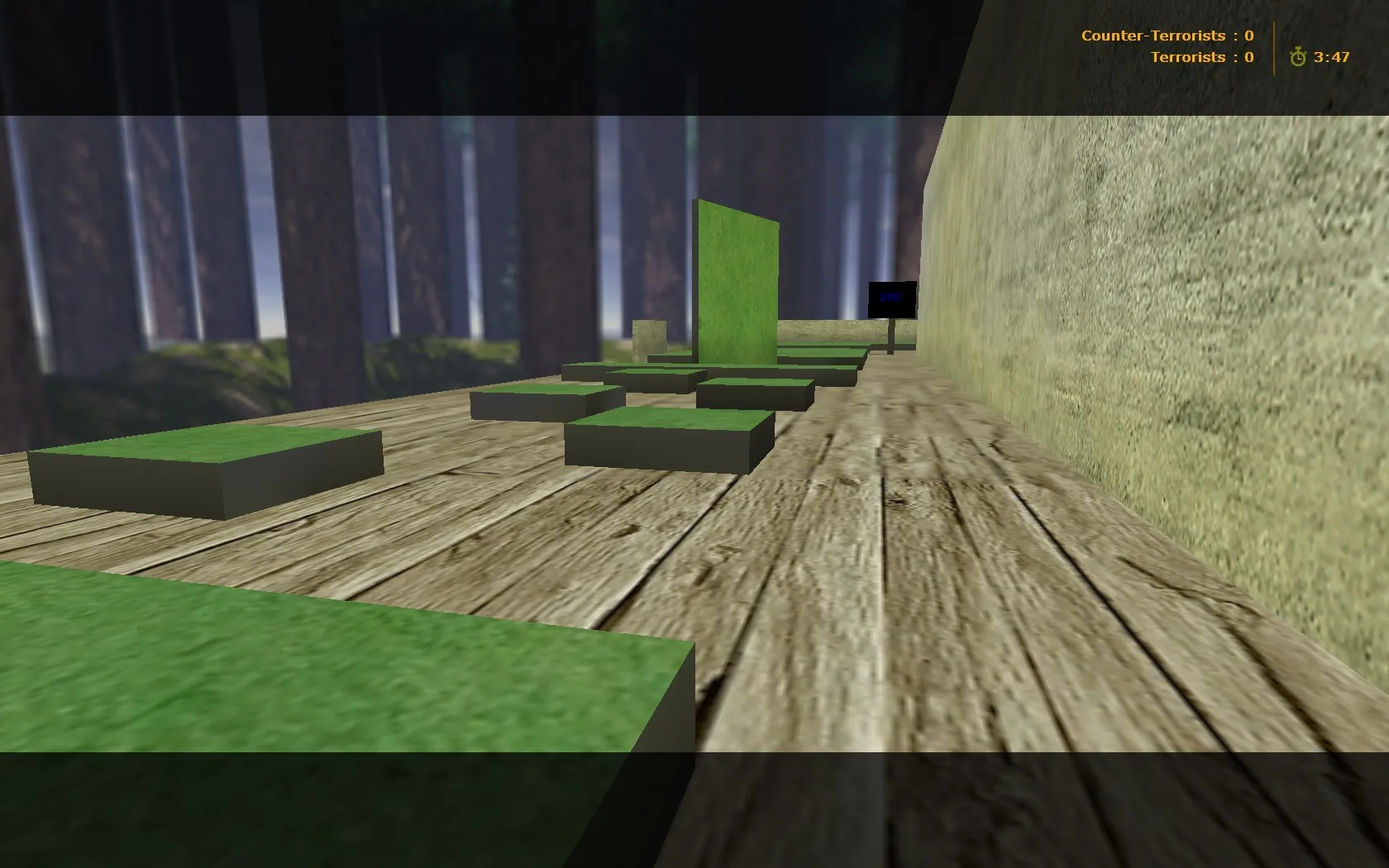deathrun_greenjungle для CS 1.6: Deathrun-карта, точки, роли, .nav, оптимизация wpoly/epoly - скриншот 6