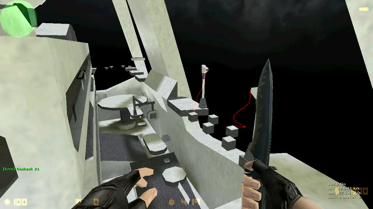 deathrun_fuzzy карта для CS 1.6: .nav для ботов, баланс сторон, оптимизация wpoly/epoly - скриншот 2