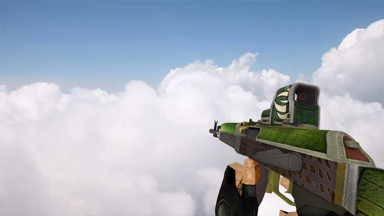 Модель «AK-103 Reptile» для CS 1.6 – Идеальный выбор для геймеров — скриншот 2