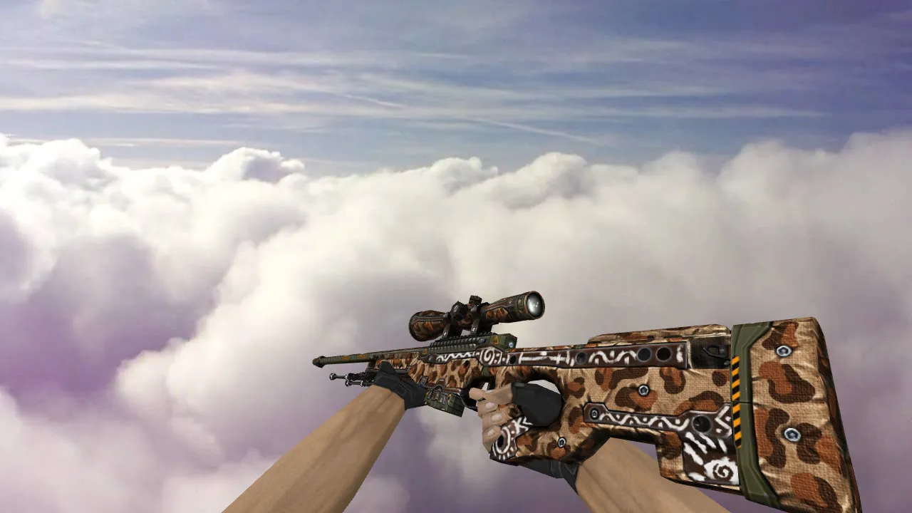 Модель «AWP Warlord» для CS 1.6 — мощное оружие для вашей игры - скриншот 1