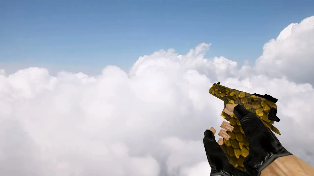 Модель «Deagle Gold scales» для CS 1.6 - Анимации и текстуры — скриншот 2