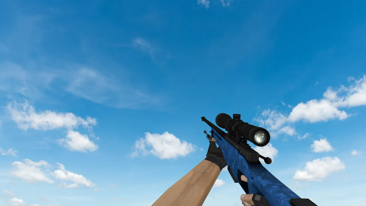 Модель AWP Cobalt Discruption для CS 1.6 — Уникальный скин - скриншот 3