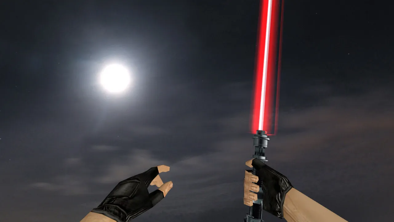 Модель ножа Lightsaber Multicolor Pack v_ и p_ для CS 1.6: звуки, анимация осмотра, качество текстур - скриншот 3