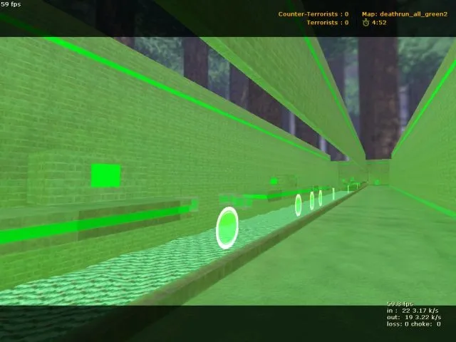deathrun_all_green2 для CS 1.6: deathrun-карта, зоны T/CT, боты и оптимизация - скриншот 2