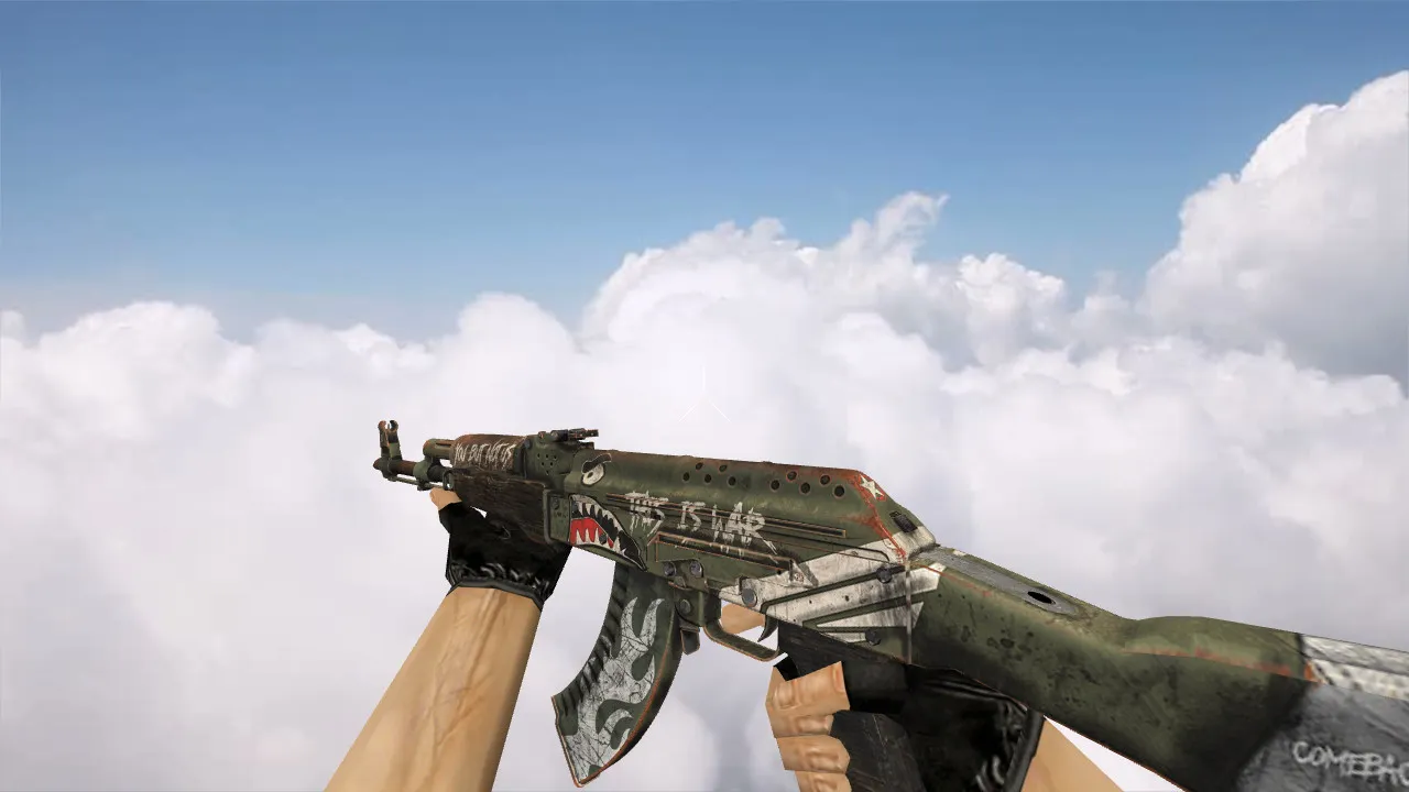 Модель «AK-47 Fallen Warrior» для CS 1.6: Погрузитесь в мир - скриншот 2