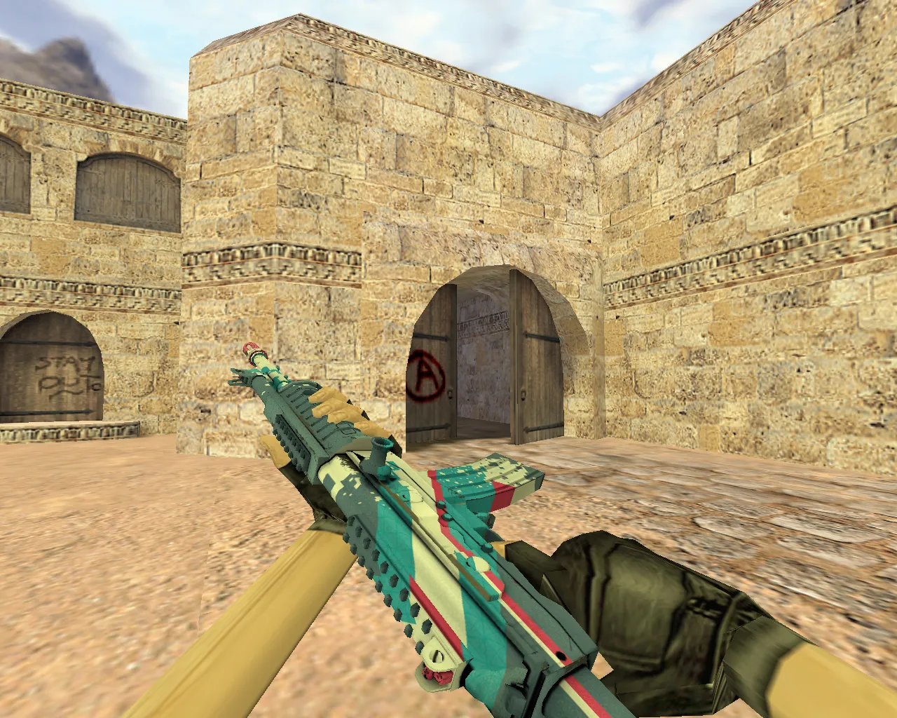 Скин «Galil Леденец» для CS 1.6 - Окунись в игру - скриншот 2