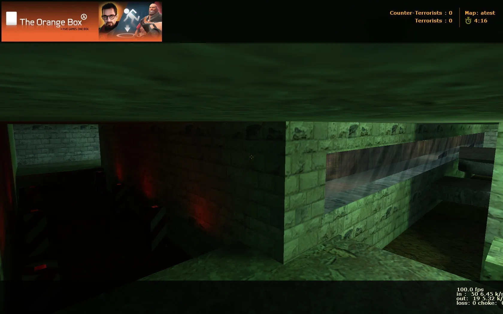 deathrun_ad_sewers для CS 1.6: deathrun-карта, ловушки, баланс сторон и боты (.nav) без лагов - скриншот 1