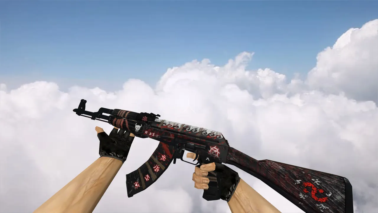 Модель AK-47 Demon Hunter для CS 1.6 – Окунитесь в сражение - скриншот 1