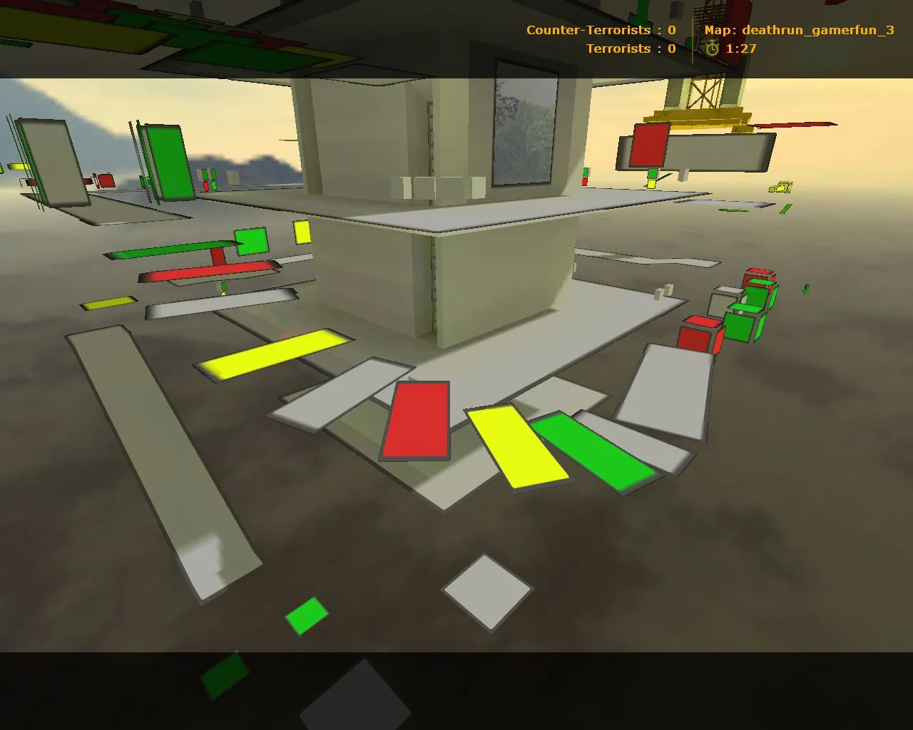 deathrun_gamerfun_3 для CS 1.6: тайминги ловушек, точки за CT/T, оптимизация и .nav для ботов - скриншот 2