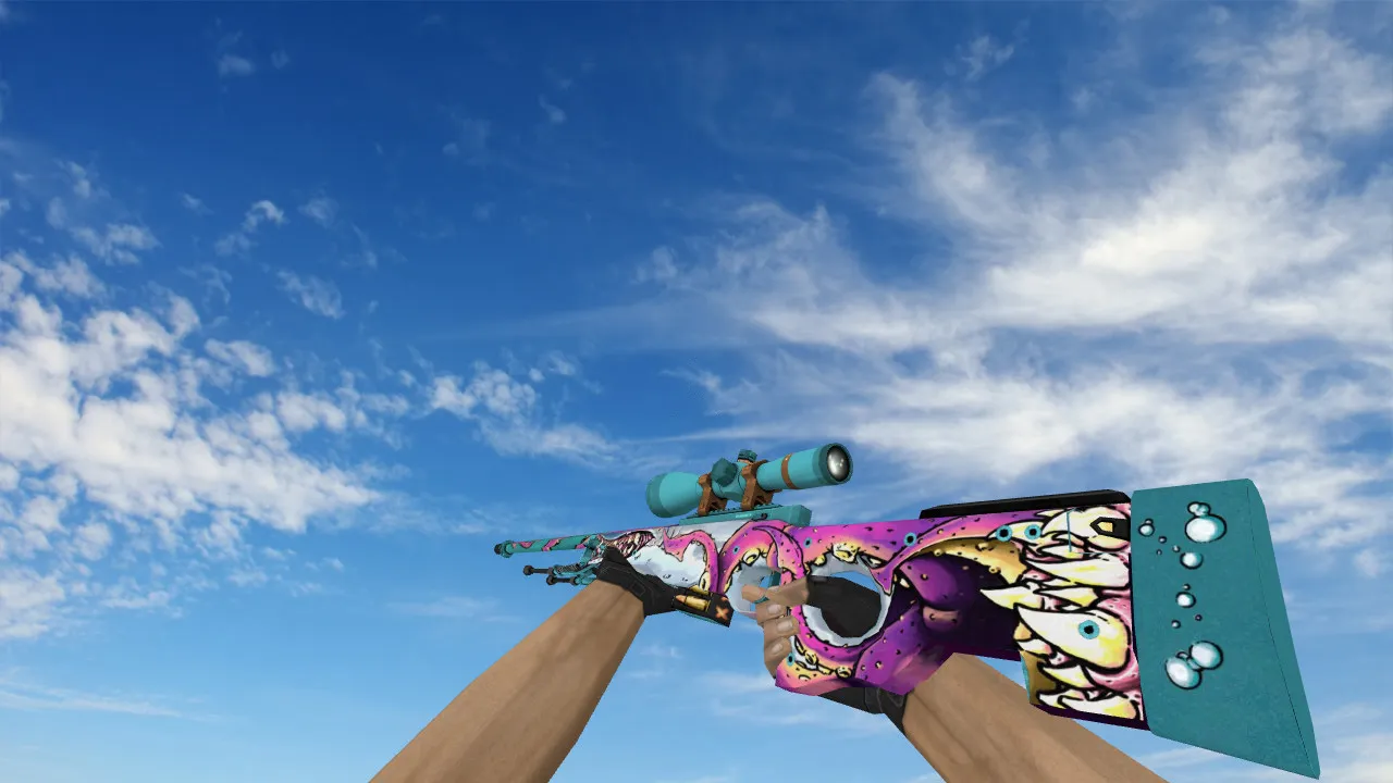 Модель AWP Ocean Peak для CS 1.6 - Качество и Детализация - скриншот 1