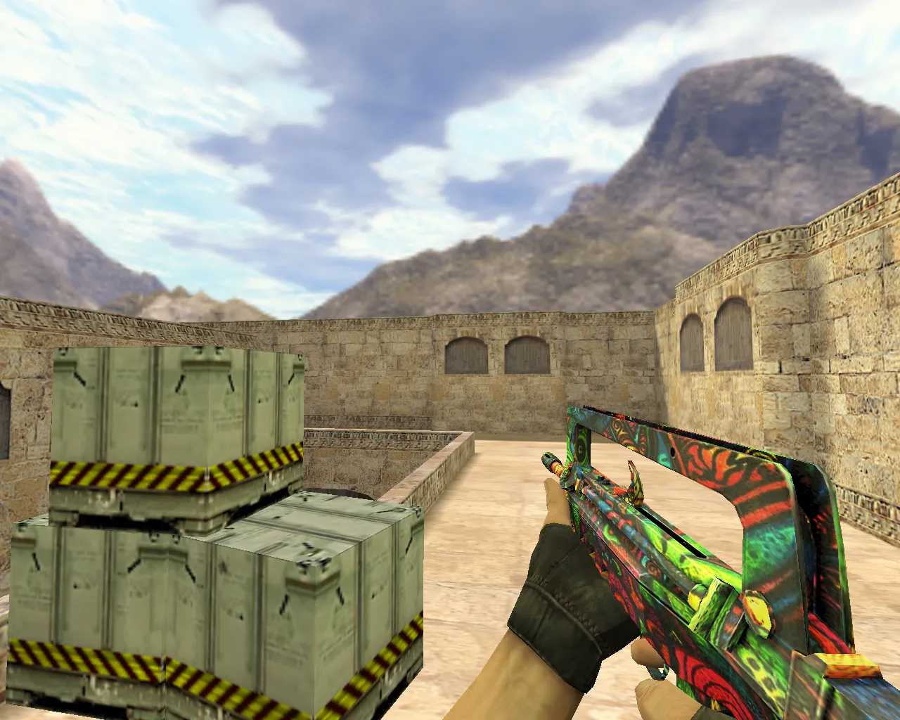 Модель «Famas Псих» для CS 1.6 - качество и уникальность — скриншот 2
