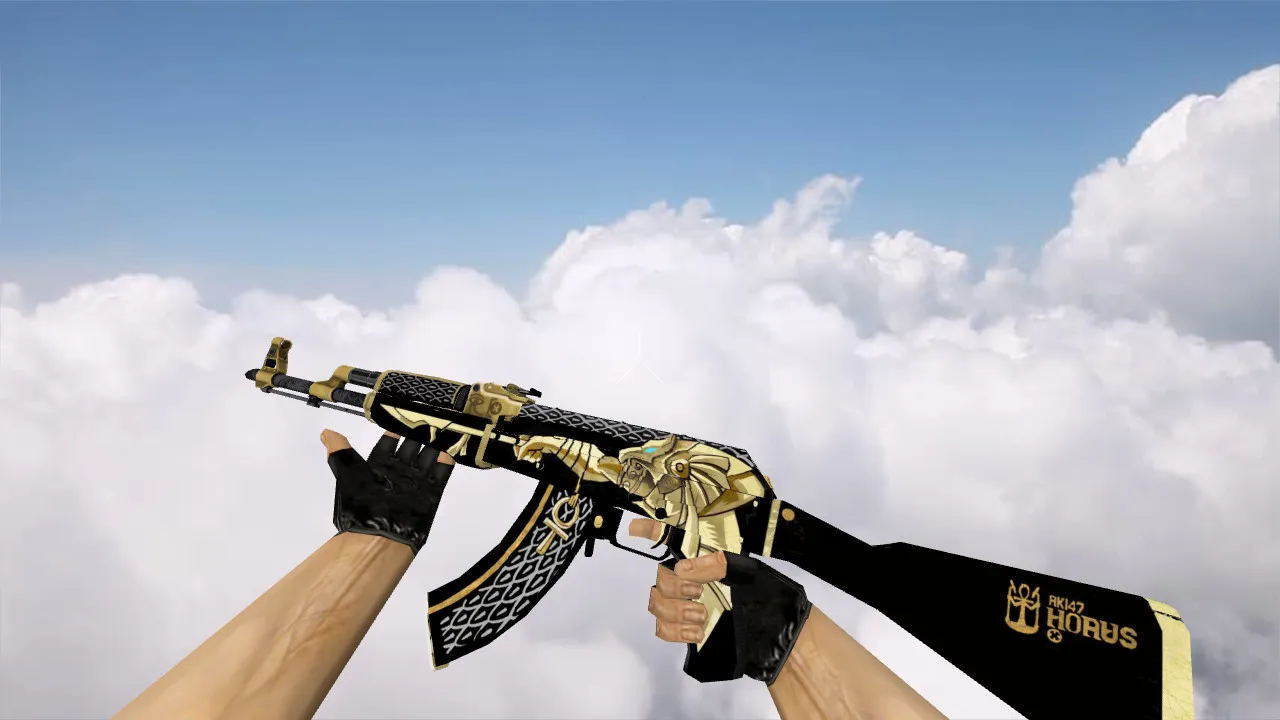 Модель «AK-47 Horus» для CS 1.6 - качественная замена - скриншот 1