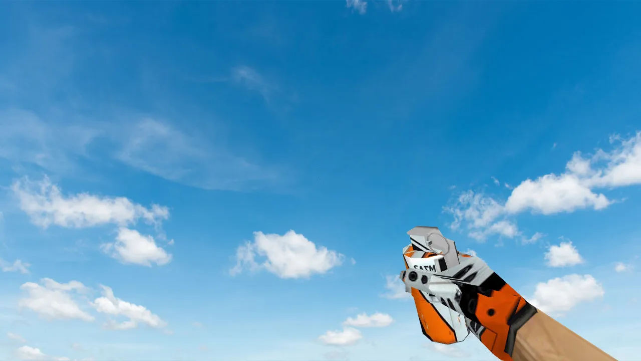 Модель «Asiimov Grenade Pack» для CS 1.6: v_, p_, w_ гранаты, звуки, анимация осмотра и текстуры - скриншот 1