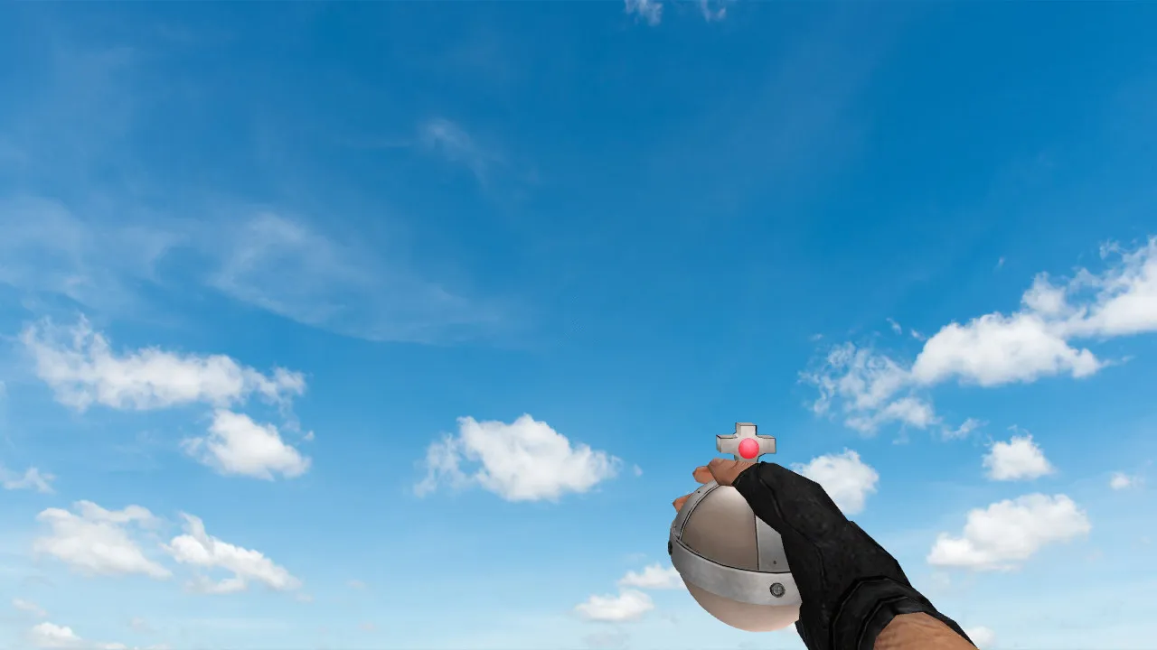 Модель «Aura Grenade» для CS 1.6: v_ и p_ гранаты, звуки, анимация осмотра, текстуры и качество модели — скриншот 1