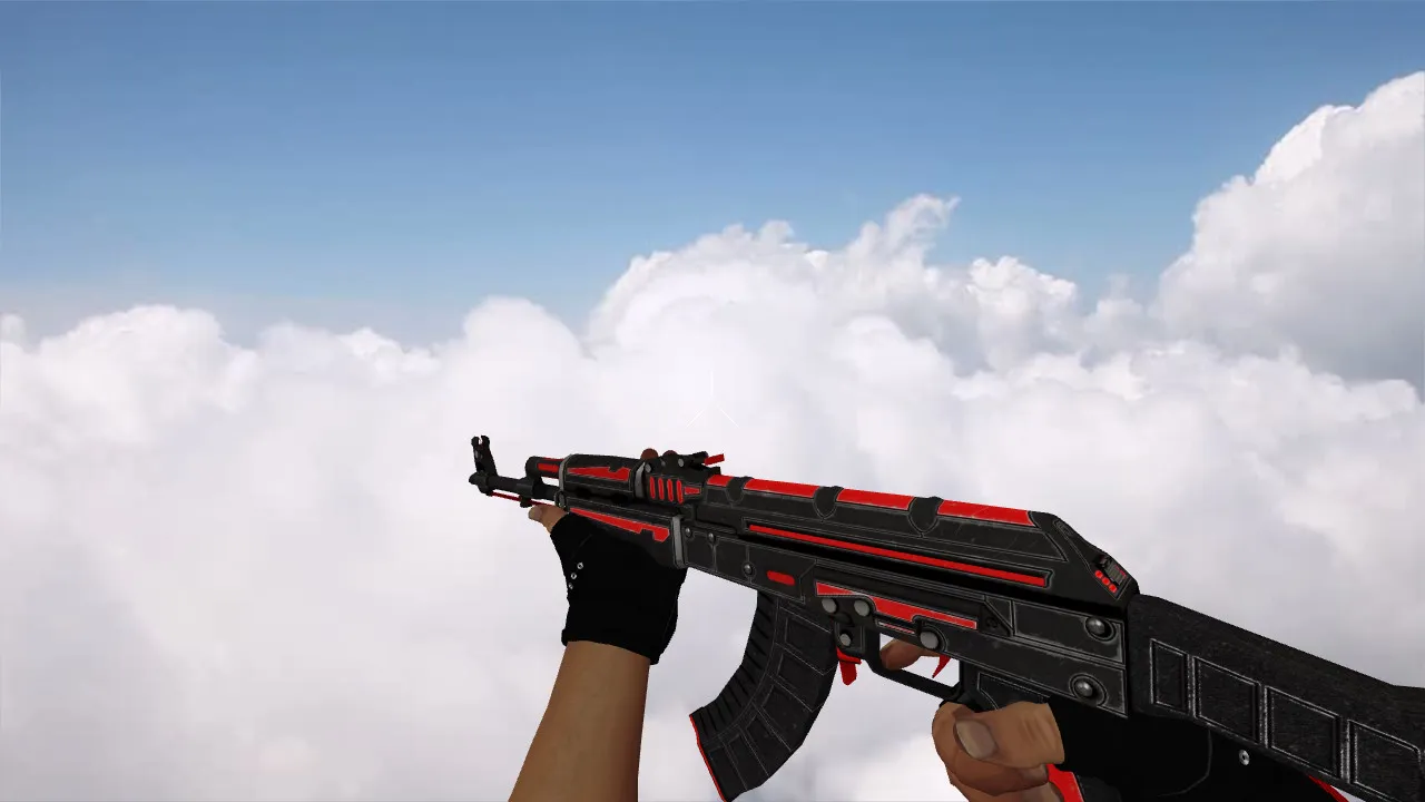 Модель "AK-47 Dark Lord" для CS 1.6 — качественные текстуры и анимация - скриншот 2