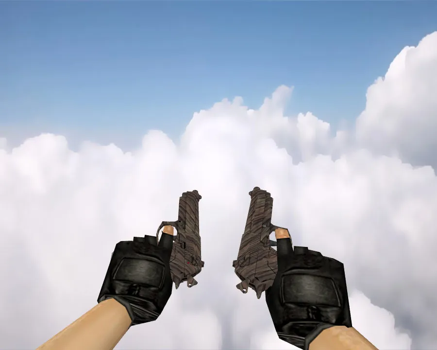 Dual Berettas | Сплавной лес (Drift Wood) для CS 1.6 - скриншот 2