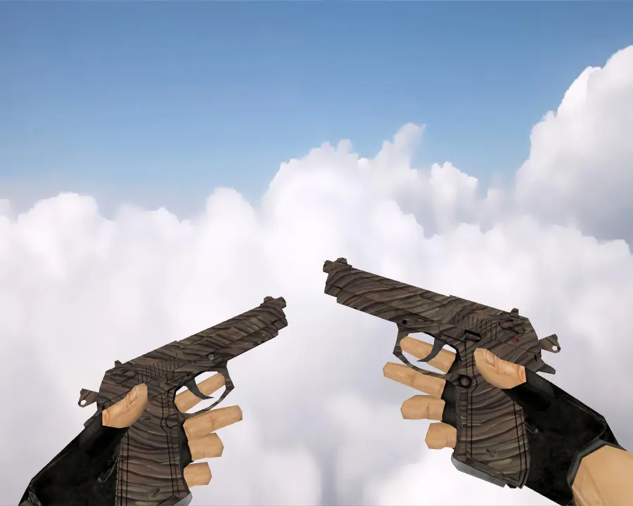 Dual Berettas | Сплавной лес (Drift Wood) для CS 1.6 - скриншот 1