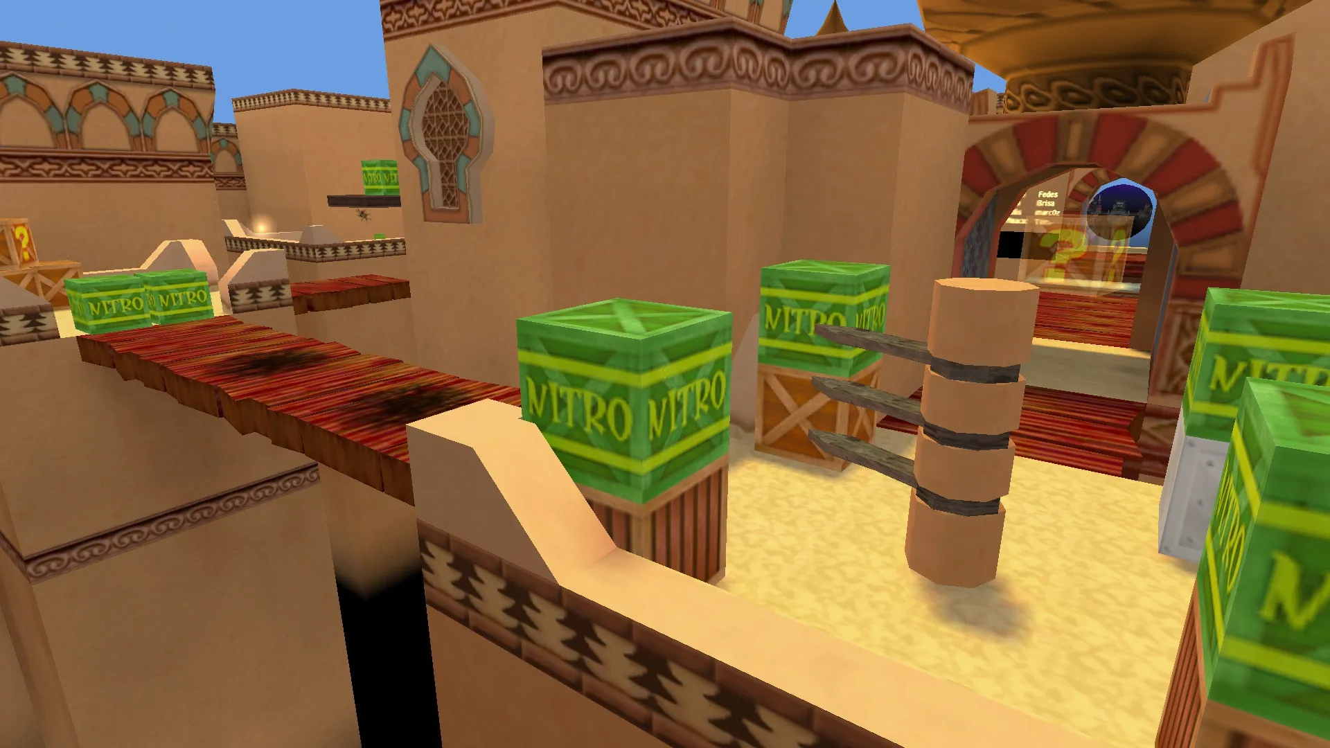 deathrun_crash_arabian - карта Deathrun для CS 1.6: точки, маршруты, боты и оптимизация - скриншот 5