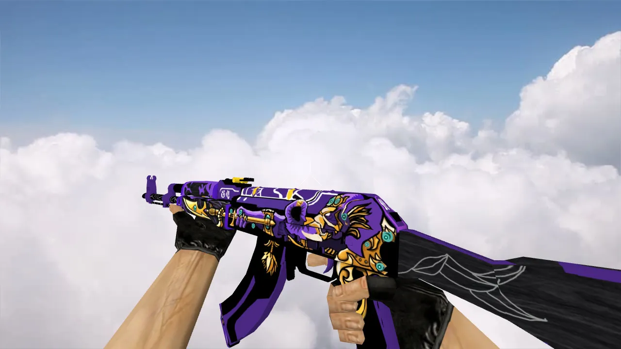 Модель «AK-47 Ganesha» для Counter-Strike 1.6 - Уникальный стиль - скриншот 2