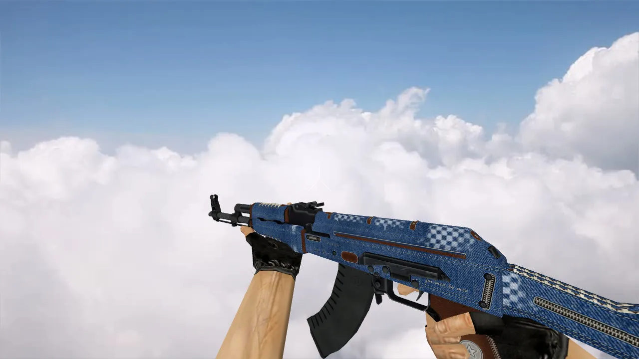Модель AK-47 Gentleman для CS 1.6 - Качественный выбор оружия - скриншот 2