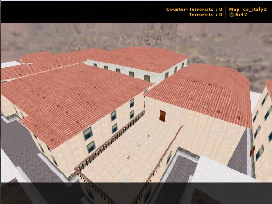 cs_italy2 для CS 1.6: карта, точки, тактика за Т/КТ, оптимизация, .nav и настройка для сервера - скриншот 1