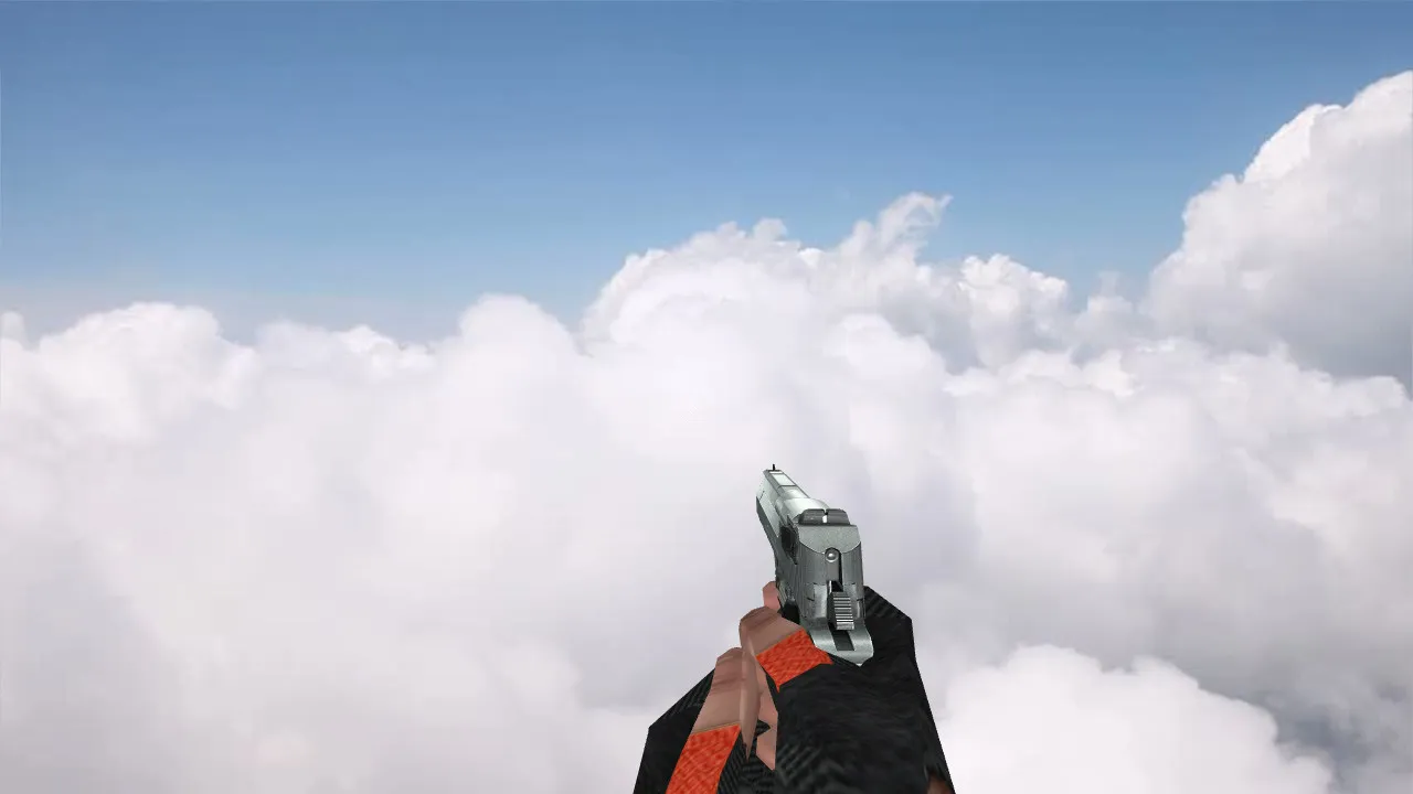 Модель «Chromed Desert Eagle» для CS 1.6 | Качественные модели оружия - скриншот 1