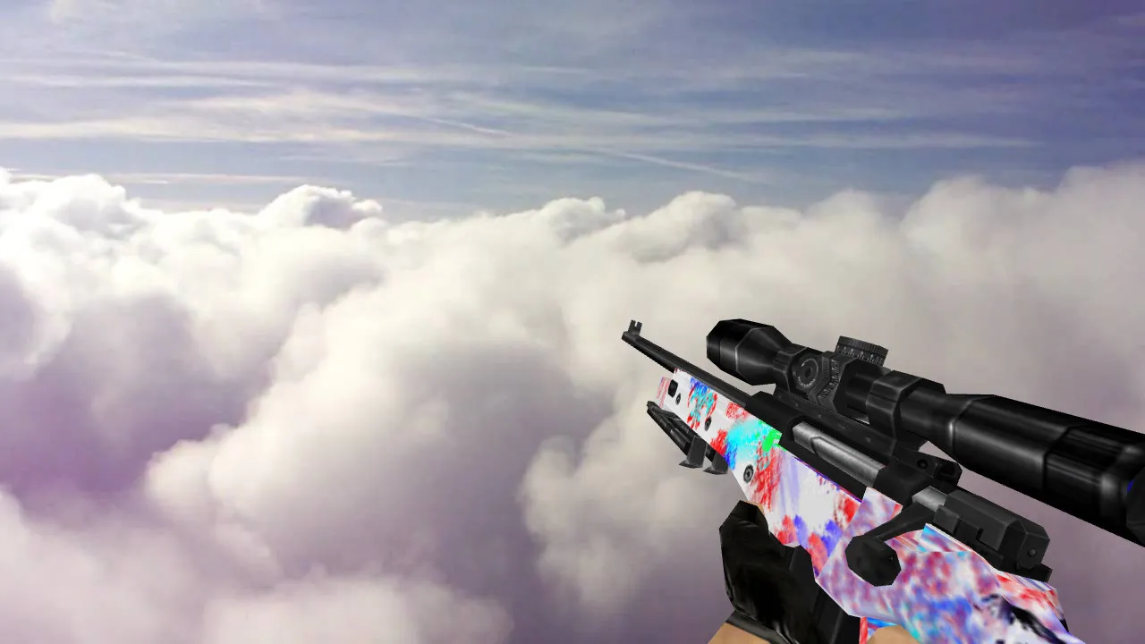 Модель «Default AWP Artistic» для CS 1.6 – Улучшение игрового процесса — скриншот 2
