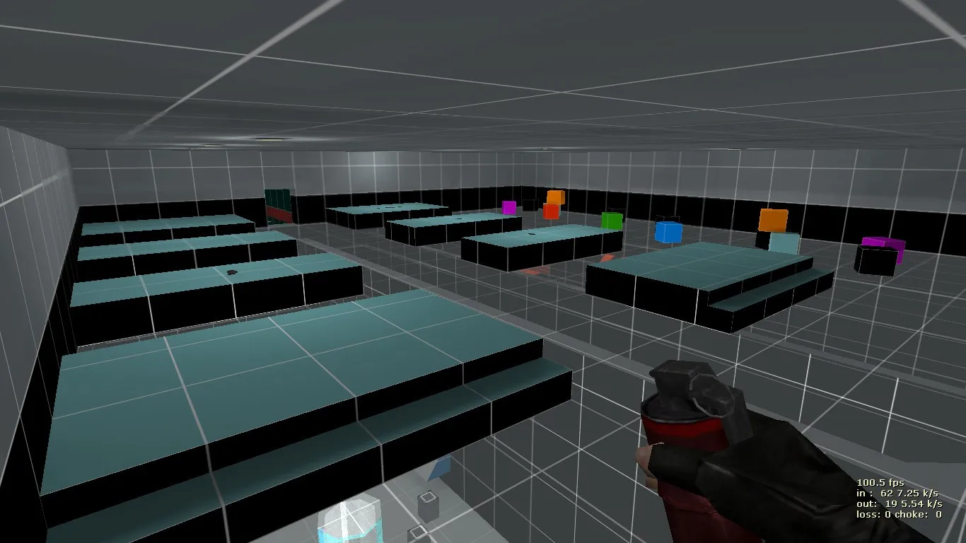 deathrun_cubkz - карта Deathrun для CS 1.6: точки, механика ловушек, боты и оптимизация - скриншот 4