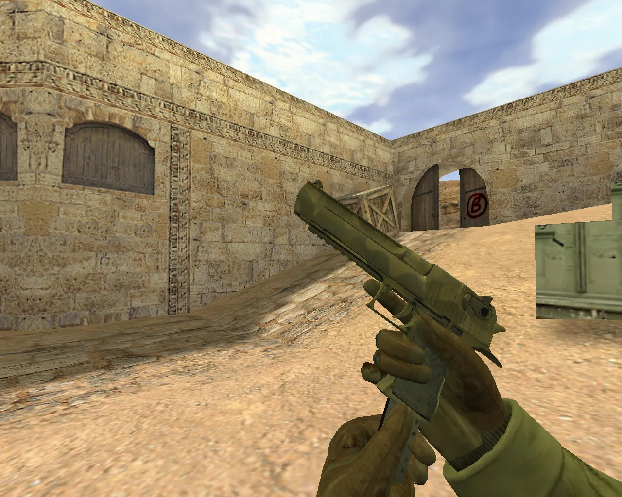 Модель «Deagle Осадок» для CS 1.6 - Качественные текстуры и анимация - скриншот 1