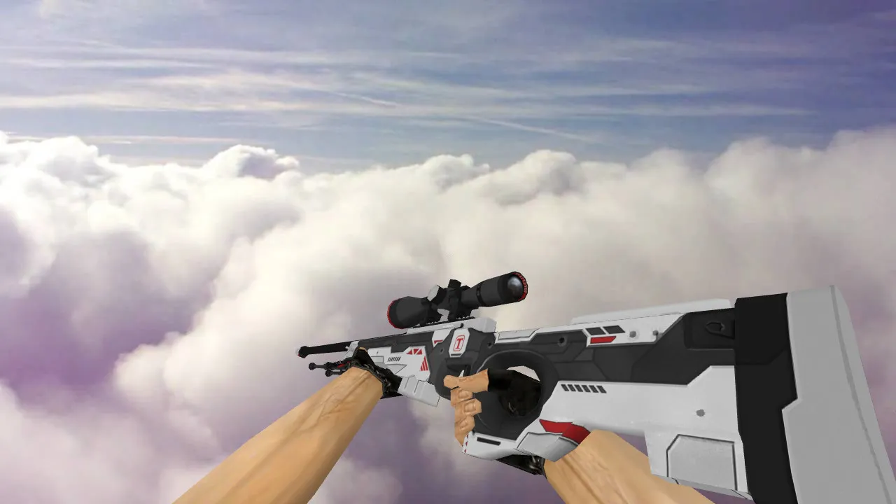 Модель AWP Tiiptree для CS 1.6 - Высокое качество и точность - скриншот 1