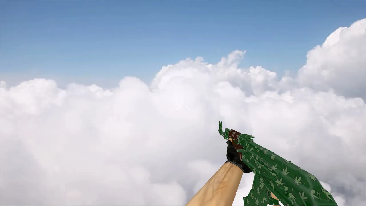 Модель «AK-47 WD» для CS 1.6: v_ p_ w_ файлы, звуки, анимация осмотра, текстуры и настройка - скриншот 1
