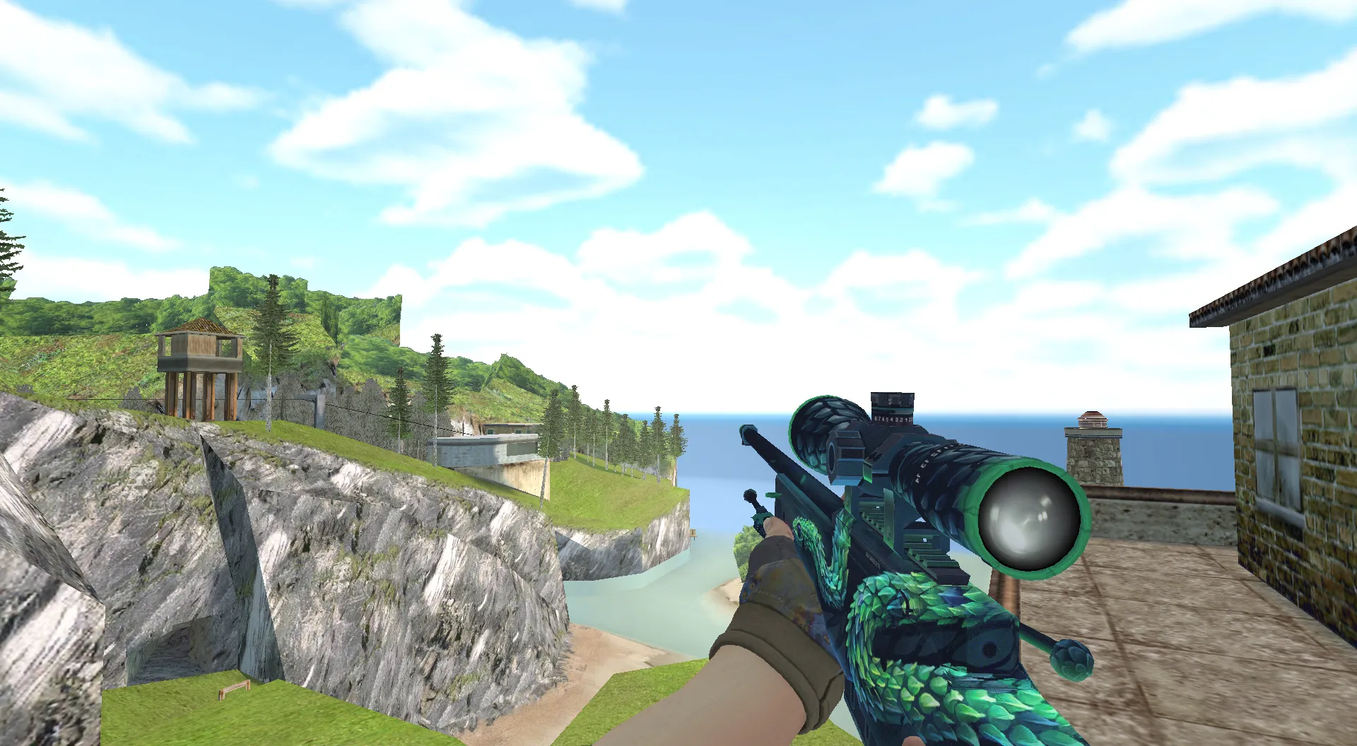 Пак моделей оружия Hydra Gloves | Case Hardened Pack для CS 1.6: v_, p_, w_ модели, анимация осмотра, звуки и текстуры - скриншот 5