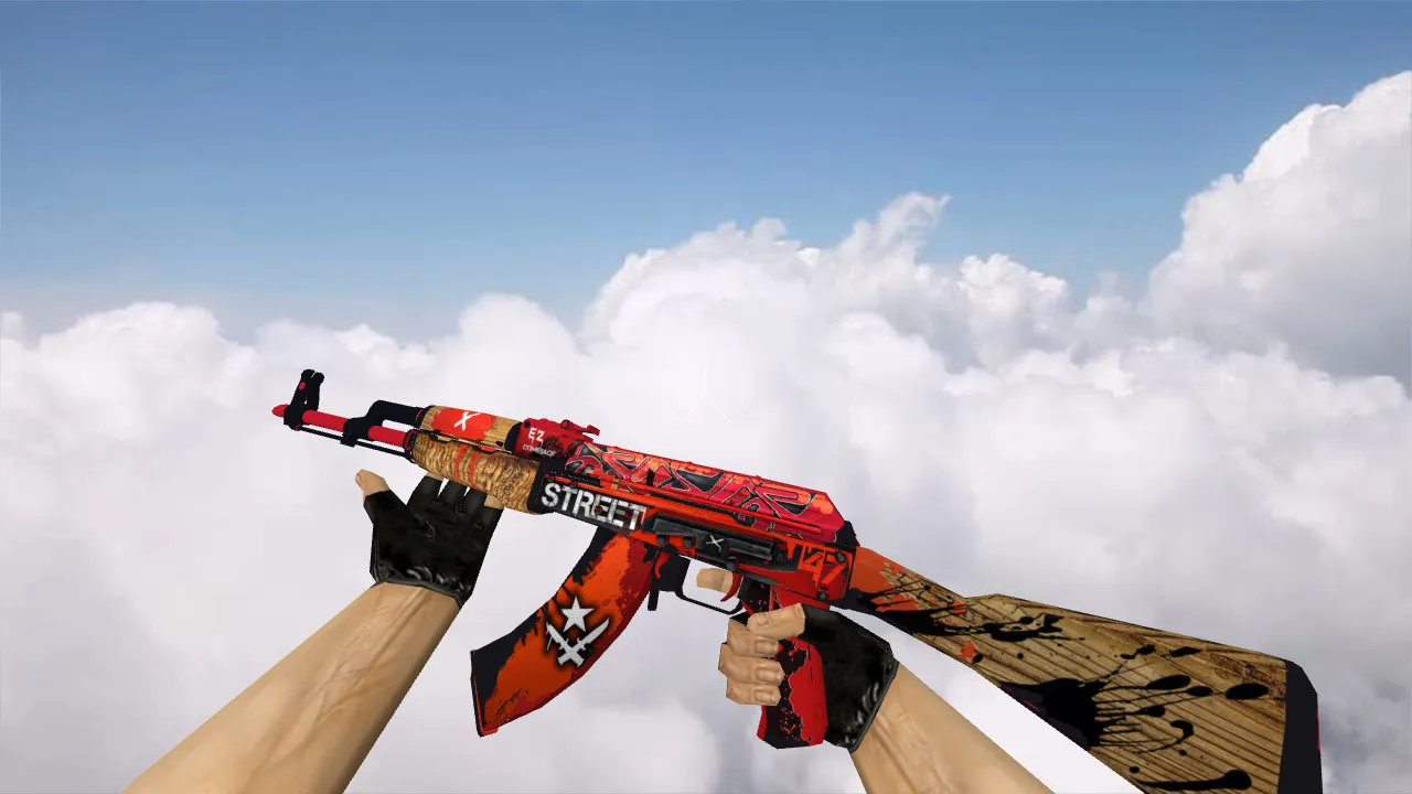 Модель «AK-47 Ringleader» для CS 1.6: v_ p_ w_ модели, звуки и анимация осмотра - скриншот 1
