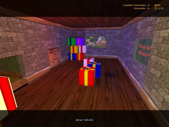 deathrun_alleywinter для CS 1.6: тактики за Т/КТ, точки, навигация ботов и оптимизация карты - скриншот 5