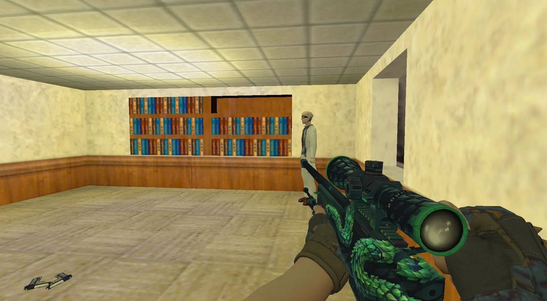 Пак моделей оружия Hydra Gloves | Case Hardened Pack для CS 1.6: v_, p_, w_ модели, анимация осмотра, звуки и текстуры - скриншот 9