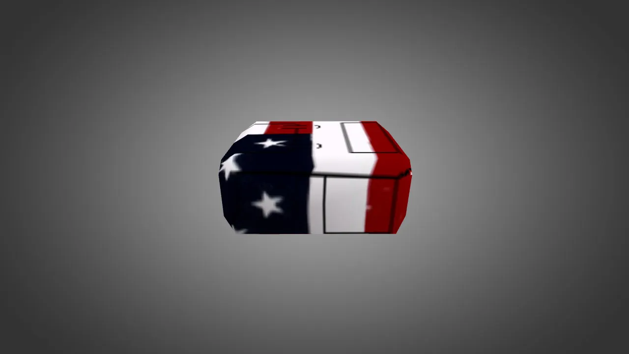 Модель «Рюкзак “Гордость Америки”» для CS 1.6: v_ и p_ модели, звуки, анимация осмотра - скриншот 3