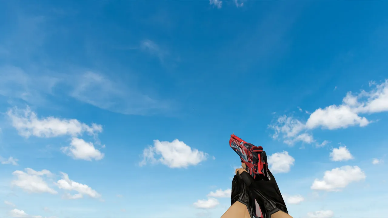 Модель «Deagle Буйство красок» для CS 1.6 - Оружие с уникальным дизайном - скриншот 3