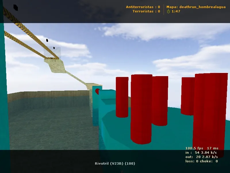 deathrun_hombrealagua для CS 1.6: тактика, точки, боты .nav и оптимизация wpoly/epoly - скриншот 6