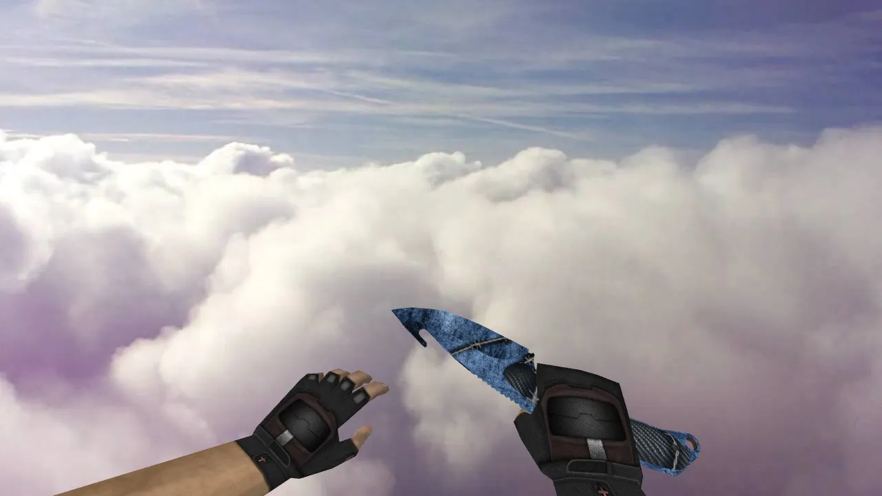 Нож Gut Knife Vibranium v_ в CS 1.6: звуковое сопровождение, анимация осмотра, текстуры, конфигурация и монтаж - скриншот 3