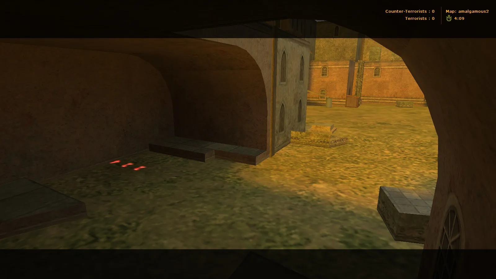 deathrun_amalgamous_a1 карта для CS 1.6: баланс команд, ключевые точки, .nav и оптимизация wpoly/epoly - скриншот 1