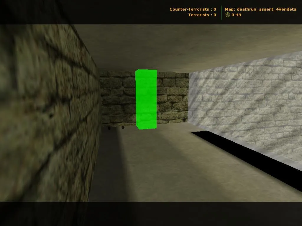 Карта deathrun_assent_4vendeta для CS 1.6: баланс сторон, точки, .nav и оптимизация - скриншот 9