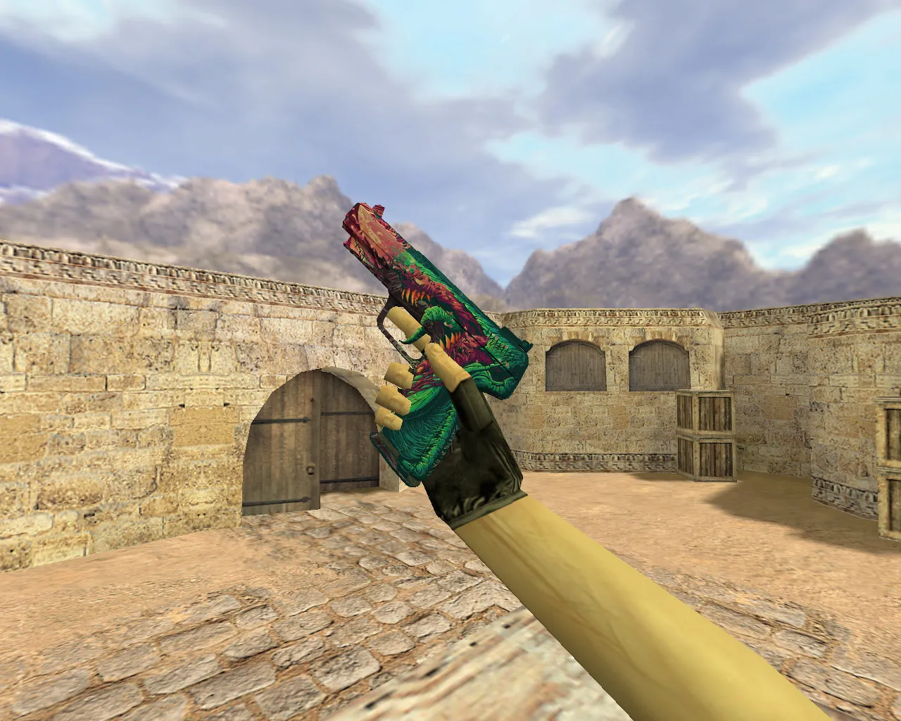 Модель «Five-Seven Скоростной зверь» для CS 1.6 - Уникальный скин - скриншот 1