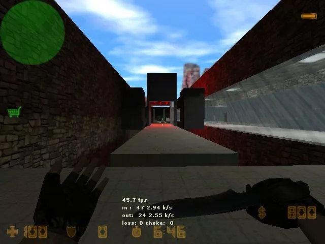 deathrun_ground_csbr - Deathrun карта для CS 1.6: точки, боты .nav, оптимизация wpoly/epoly - скриншот 2