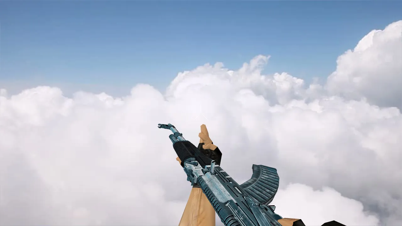 Модель AK-47 Starline Container v_ для CS 1.6: p_ w_ файлы, звуки, анимация осмотра, текстуры и настройка - скриншот 3
