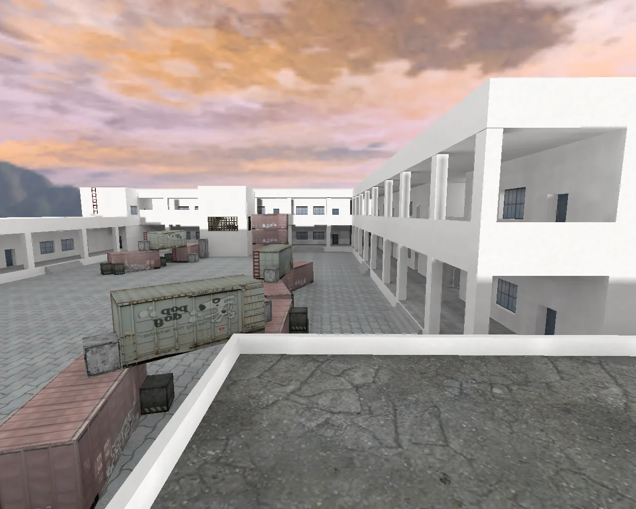 Карта cs_school для CS 1.6: точки, маршруты, навигация ботов и оптимизация - скриншот 3