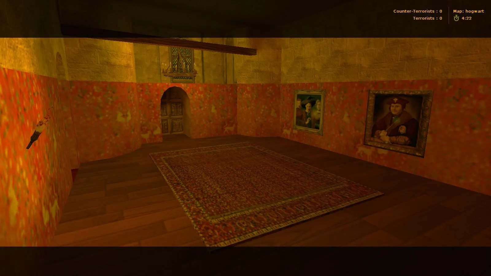 Карта deathrun_hogwarts для CS 1.6: deathrun-режим, точки, маршруты, .nav и оптимизация wpoly/epoly - скриншот 1